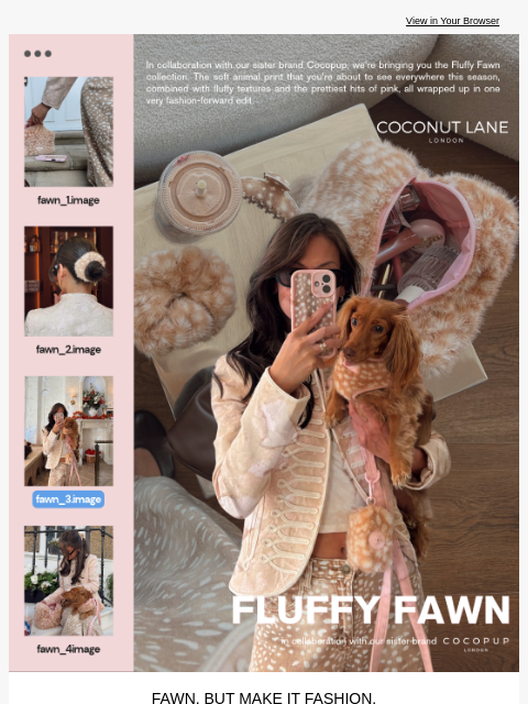 coconut-lane newsletter: At the FAWN front RN 🦌🩷