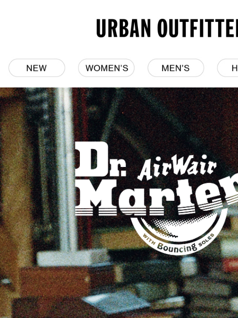 urbanoutfitters newsletter: Buzzin' about Dr. Martens 🐝