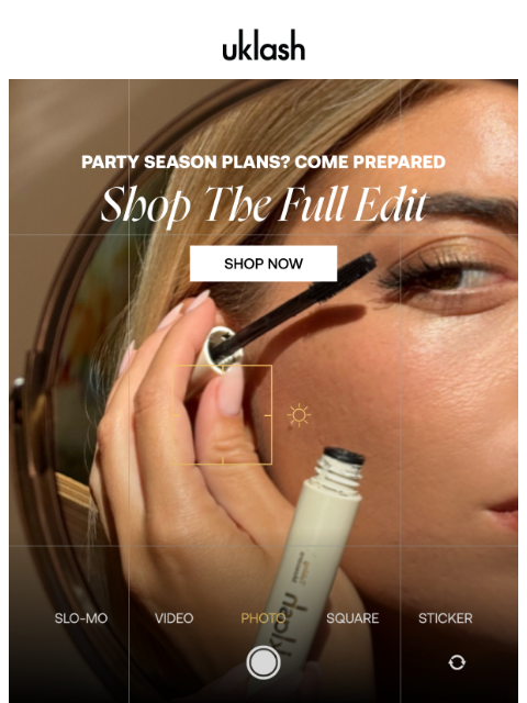 uklash newsletter: Consider this your party season PSA