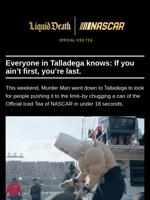 Everyone in Talladega knows: If you ain't first, you're last. ͏ ͏ ͏ ͏ ͏ ͏ ͏ ͏ ͏ ͏ ͏ ͏ ͏ ͏ ͏ ͏ ͏ ͏ ͏ ͏ ͏ ͏ ͏ ͏ ͏ ͏ ͏ ͏ ͏ ͏ ͏ ͏ ͏ ͏ ͏ ͏ ͏ ͏ ͏ ͏ ͏ ͏ ͏ ͏ ͏ ͏ ͏ ͏ ͏ ͏ ͏ ͏ ͏ ͏ ͏ ͏ ͏ ͏ ͏ ͏ ͏ ͏ ͏ ͏ ͏ ͏