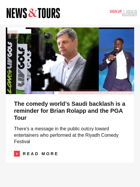 golfdigest newsletter: It's time to give American Ryder Cup players a bre...