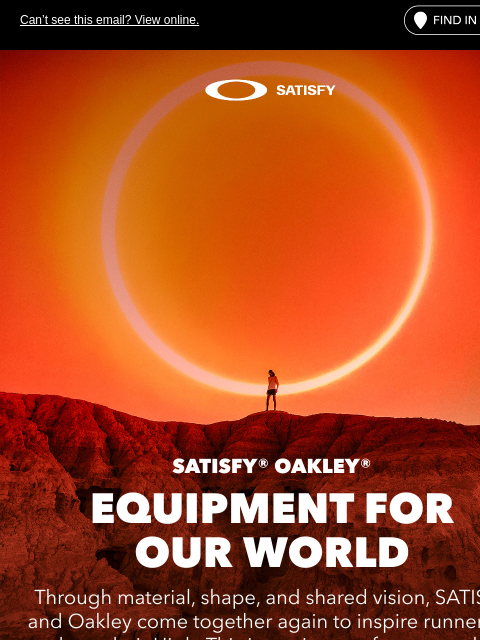 oakley newsletter: Just In | Oakley x Satisfy FW25 Collection