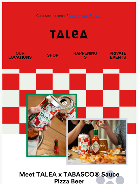 taleabeer newsletter: Meet our newest collab beer 👀