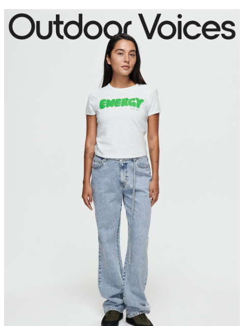 outdoorvoices newsletter: COLLECT YOUR HIKE SOUVENIR TEE