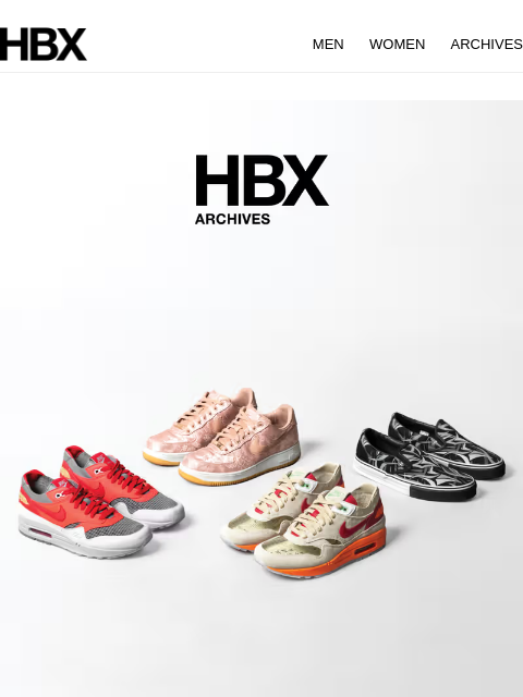 hbx newsletter: HBX Archives Preview: 10 Oct/9AM EST/9PM HKT Relea...