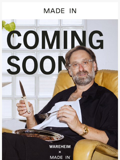 madeincookware newsletter: This Is the Eric Wareheim Drop You’ve Been Waiting...