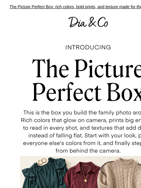 dia newsletter: This time, you're in the photo