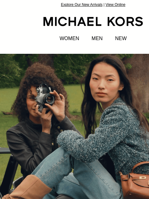 michaelkorsmail newsletter: It's Time For All The Fall Things