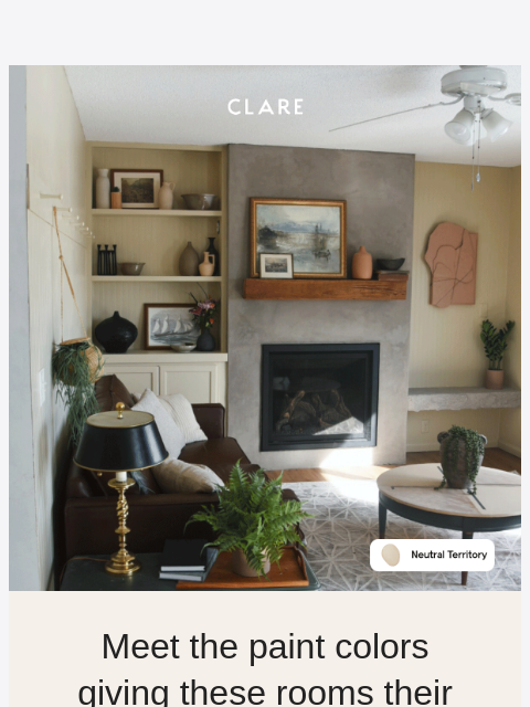 clare newsletter: Warning: These before & afters may cause a paint s...