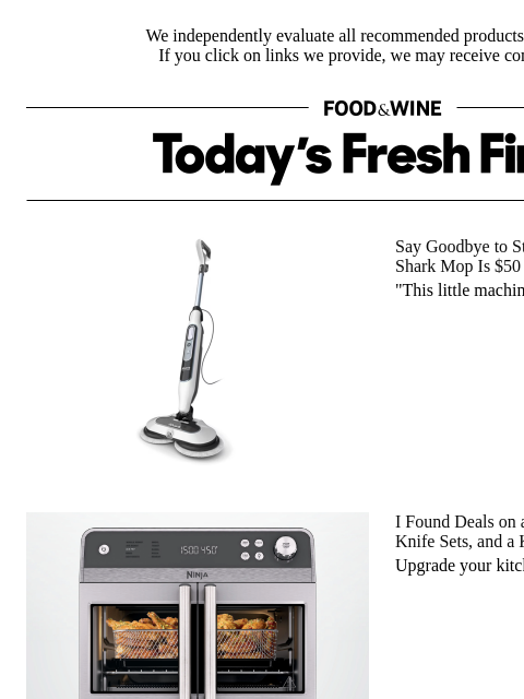 foodandwine newsletter: Save on a Brand-New Ninja Appliance and a KitchenA...