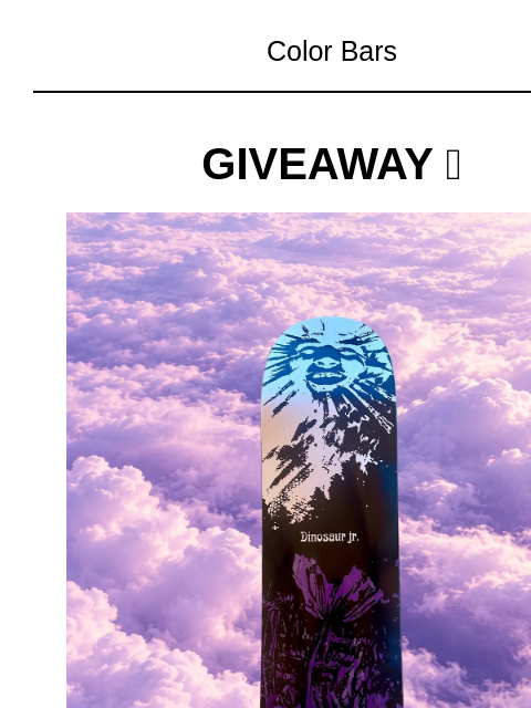 shopifyemail newsletter: GIVEAWAY | ULTRA RARE SKATEBOARD