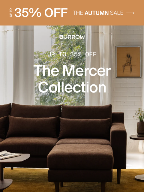burrow newsletter: The sofa that gets it right