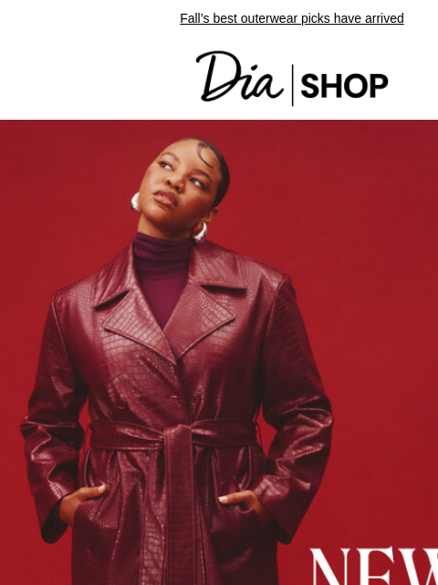 Fall's best outerwear picks have arrived Dia & Co Shop Shop Outerwear Style freedom through a life well-lived. TOPS DRESSES NEW ARRIVALS SALE Recipient: brands.news.subscription@gmail.com View