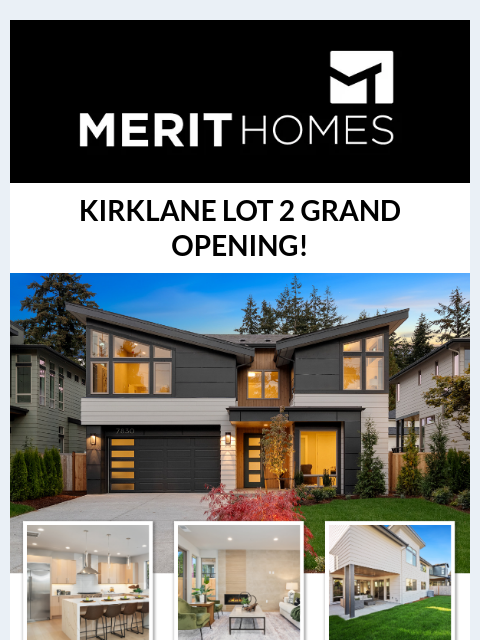 Inside: 3 Cedar Homes Went Pending This Week! It's your last chance to own at this stunning Urban Series community >> Welcome to News of Merit KIRKLANE LOT 2 GRAND OPENING! Kirklane Lot 2