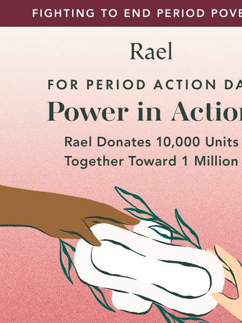 getrael newsletter: We're Giving Back For Period Action Day - Want to ...