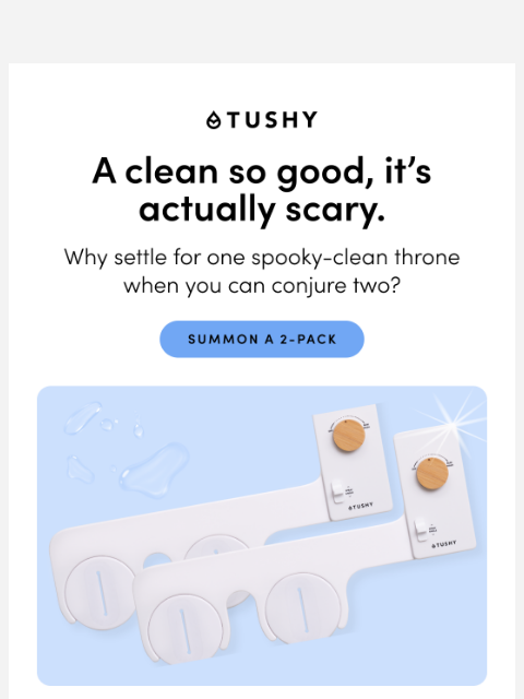 hellotushy newsletter: Double Double Toilet Trouble 🔮