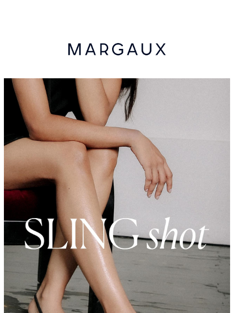 margauxny newsletter: Our newest heel has arrived