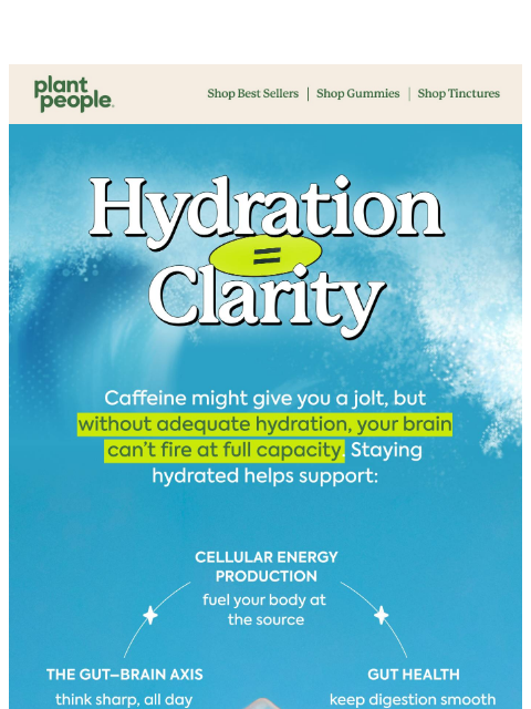 plantpeople newsletter: Caffeine not cutting it anymore? 😮‍💨