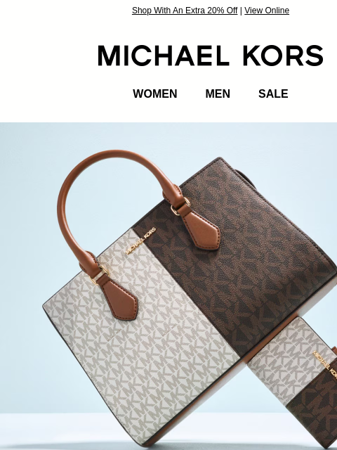 michaelkorsmail newsletter: Timeless, Versatile And On Sale Now 🤍🤎