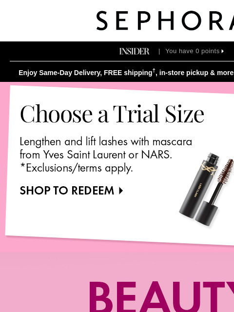 sephora newsletter: Beauty for literally everybody