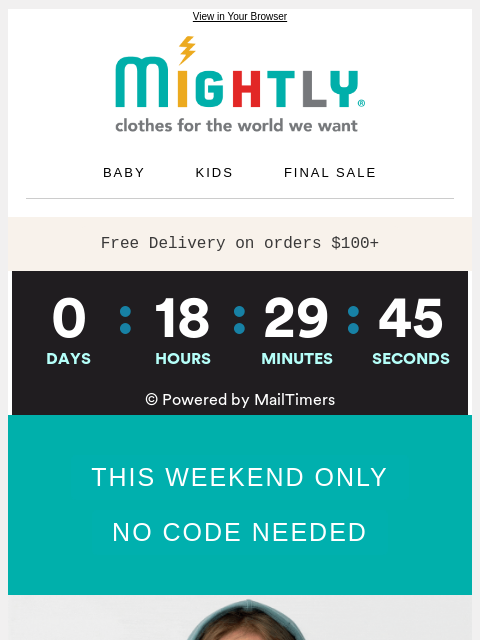 mightly newsletter: Ends Tonight: Cozy Up & Save 20%