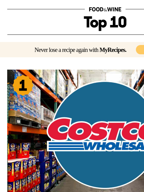 foodandwine newsletter: 7 Costco Finds Dietitians Buy Again and Again
