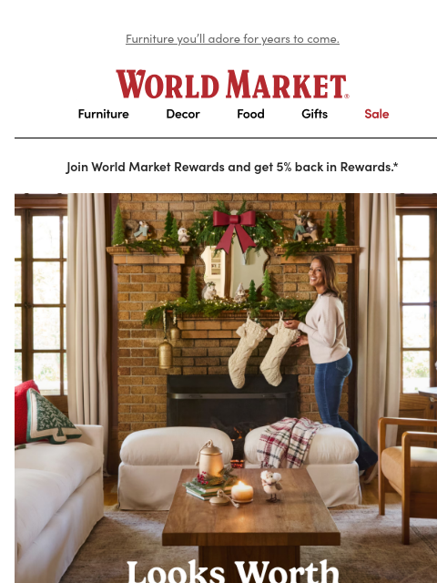 emailworldmarket newsletter: ❤️ Cozy up to pieces with style and lasting qualit...