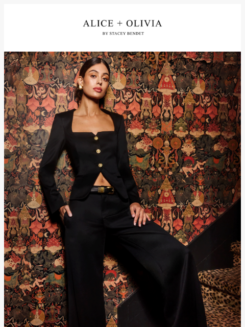 aliceandolivia newsletter: Boss Pants