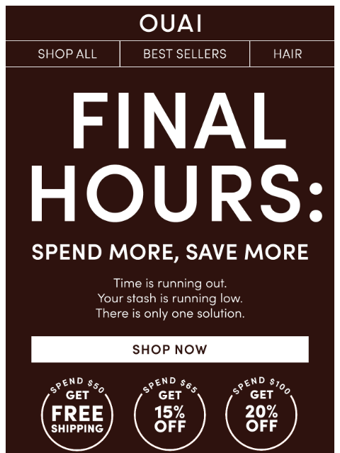 theouai newsletter: Seriously, it’s time to save