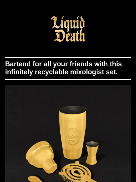 Bartend for all your friends with this infinitely recyclable mixologist set. ͏ ͏ ͏ ͏ ͏ ͏ ͏ ͏ ͏ ͏ ͏ ͏ ͏ ͏ ͏ ͏ ͏ ͏ ͏ ͏ ͏ ͏ ͏ ͏ ͏ ͏ ͏ ͏ ͏ ͏ ͏ ͏ ͏ ͏ ͏ ͏ ͏ ͏ ͏ ͏ ͏ ͏ ͏ ͏ ͏ ͏ ͏ ͏ ͏ ͏ ͏ ͏ ͏ ͏ ͏ ͏ ͏ ͏ ͏ ͏ ͏ ͏