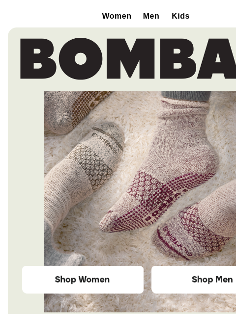 bombas newsletter: Big Cozy Drop