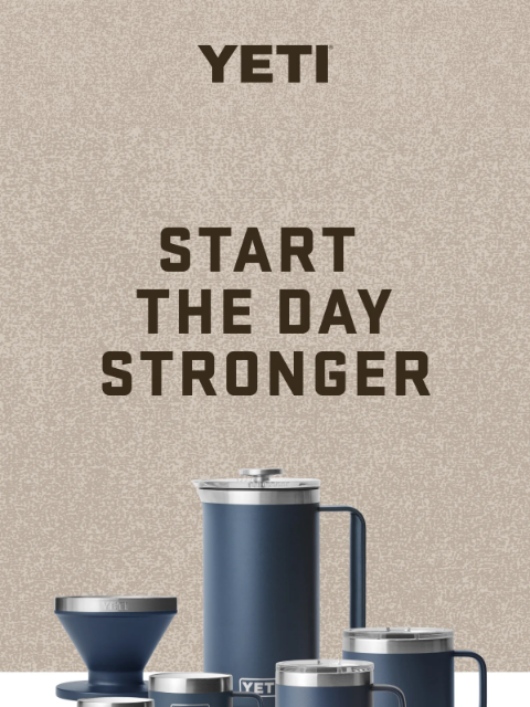 yeti newsletter: Free Coffeeware Customization