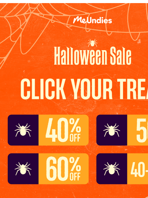 meundies newsletter: Last chance before the sale vanishes 😱 
