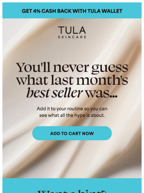 tula newsletter: You won't believe your eyes!