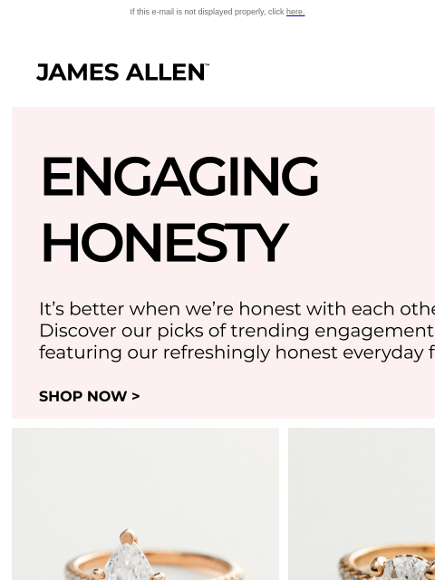 jamesallen newsletter: Discover Engaging Honesty