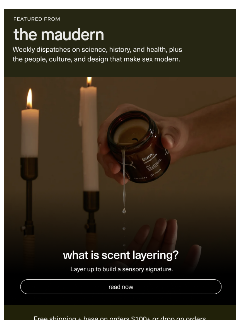 getmaude newsletter: the maudern.