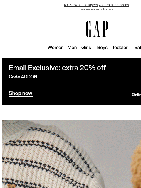gap newsletter: The Supersoft Collection