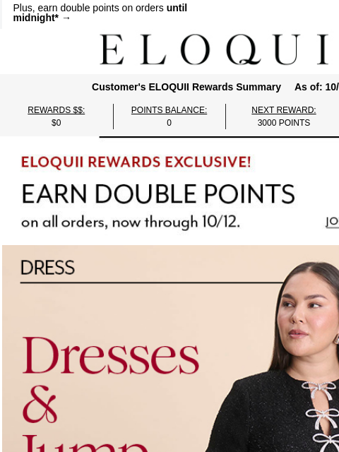 eloquii newsletter: On sale: minis, midis, & maxis 🩷