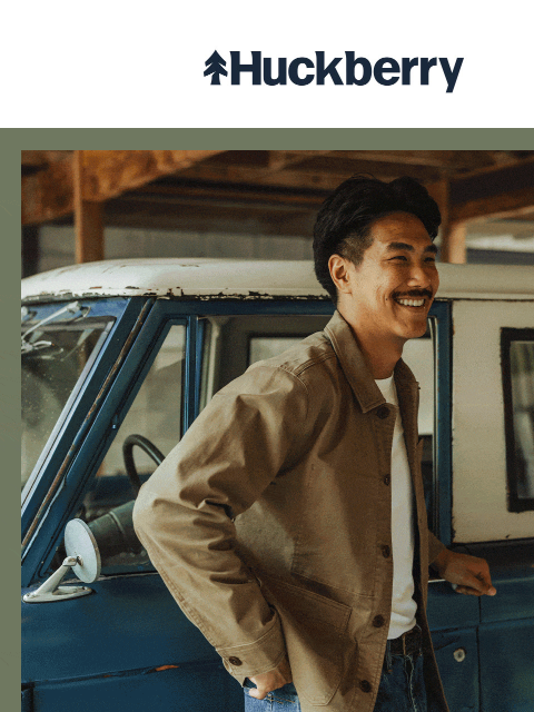 huckberry newsletter: 5 Jackets Every Guy Needs
