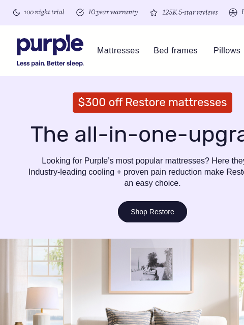 purple newsletter: Our #1 is $300 off