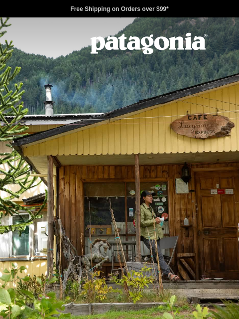 patagonia newsletter: Meet the Heyes Peak collection: made for mixed wea...
