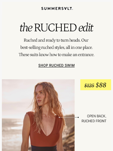 summersalt newsletter: “Confidence boost!”