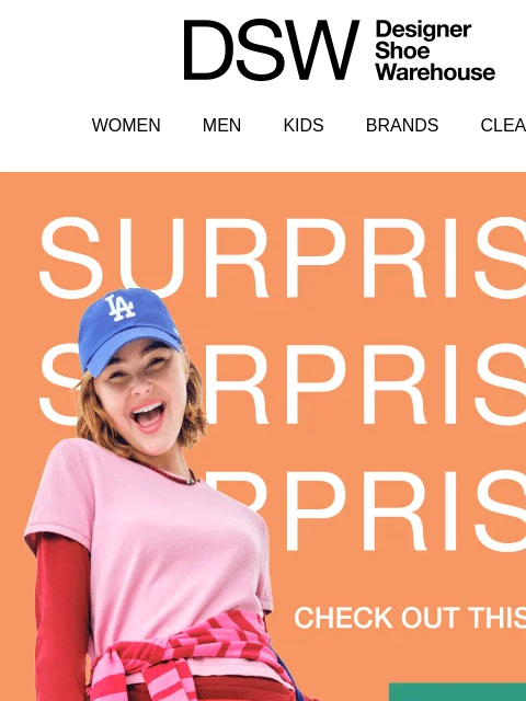 dsw newsletter: Click to reveal…