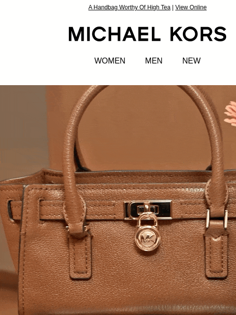 michaelkorsmail newsletter: Now Serving Timeless Chic Style