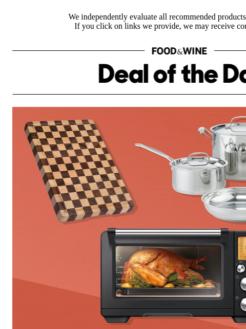 foodandwine newsletter: It's Almost Hosting Season! Shop Now While Essenti...