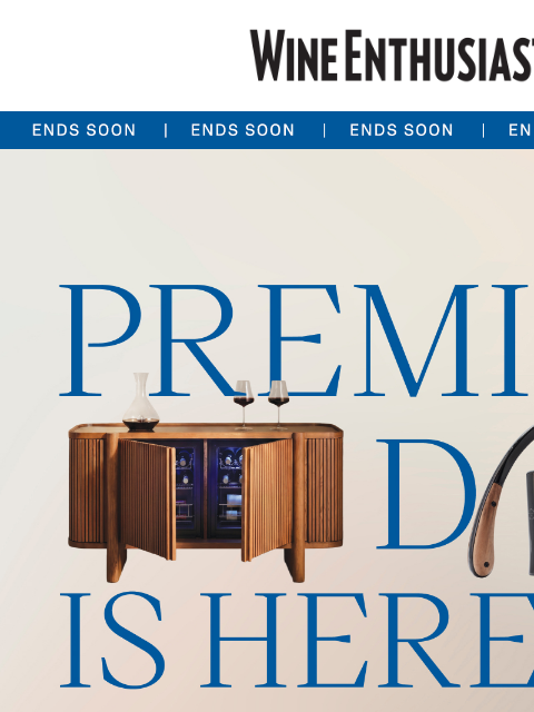 wineenthusiast newsletter: 🔥 2 Days Left to Save 15%