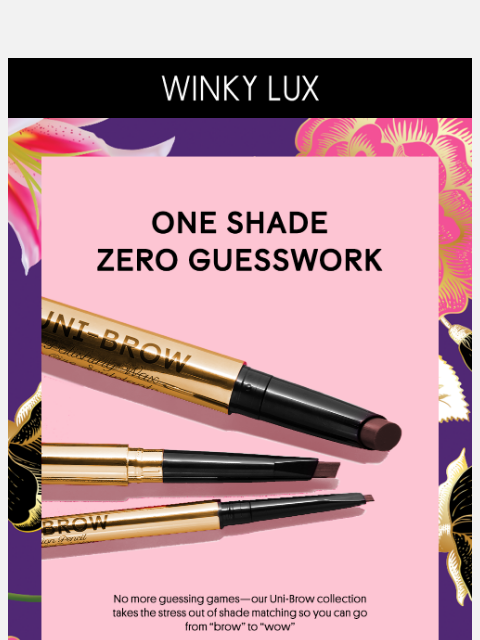 winkylux newsletter: Meet Your Brow MVP's ✨