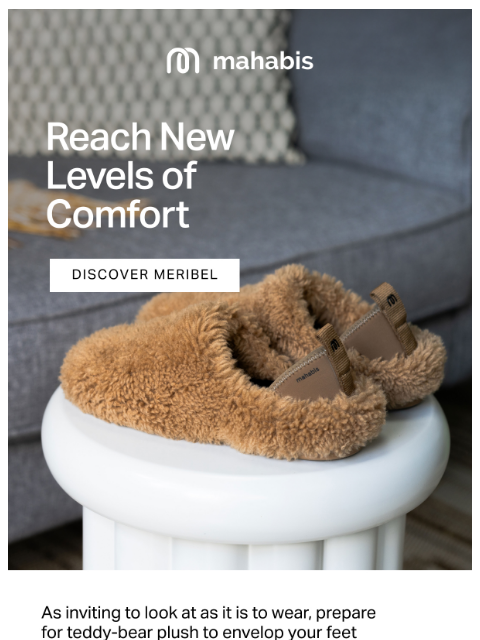 mahabis newsletter: This Season’s Must-Have Slipper