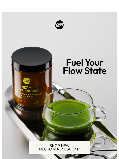 moonjuice newsletter: the neuroscience of flow state