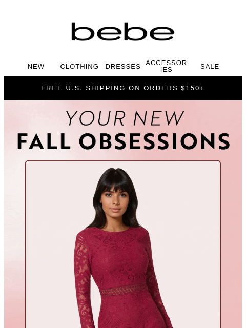 bebe newsletter: Fall Fits You Never Saw Coming 🔥